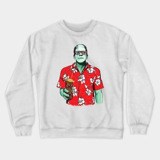 Dr. Frankenstein's Tiki Monster Crewneck Sweatshirt